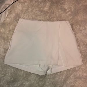 White Skort